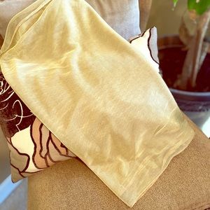 Shimmering Gold Scarf